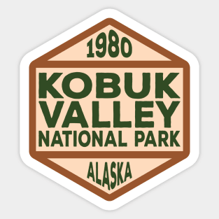 Kobuk Valley National Park badge Sticker